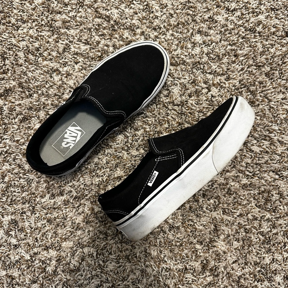 Black Vans (size 7 women)